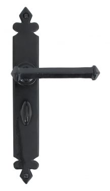Click Here To Enlarge This Photo Of 33828 From The Anvil Black Tudor Lever Bathroom Set
