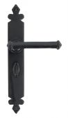 33828 From The Anvil Black Tudor Lever Bathroom Set