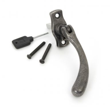 Click Here To Enlarge This Photo Of 20416L From The Anvil Antique Pewter Peardrop Espag. - LH