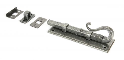Click Here To Enlarge This Photo Of 33076 From The Anvil Pewter Patina 6" Shepherd's Crook Universal Bolt