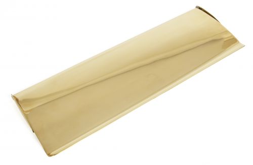 Click Here To Enlarge This Photo Of 33051 From The Anvil Polished Brass Letterplate Cover - Large - 354x130mm