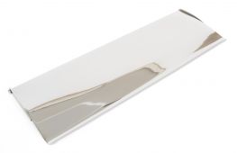33053 From The Anvil Polished Chrome Letterplate Cover - Large - 354x130mm