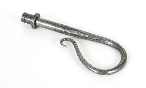 Click Here To Enlarge This Photo Of 33708 From The Anvil Shepherd's Crook Finial  - Pewter Patina