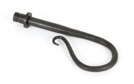83690 From The Anvil Shepherd's Crook Curtain Finial  - Beeswax
