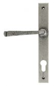 33034 From The Anvil Avon Slimline Lever Espag. Lock Set - Pewter Patina  - 92mm Centres - 212mm Screw Centres