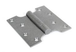 33044 From The Anvil Pewter 4" x 2'' x 4" Ball Bearing Parliament Hinge