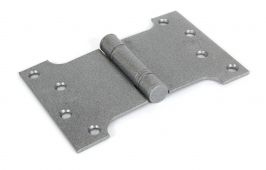 33048 From The Anvil Pewter 4'' x 4" x 6" Ball Bearing Parliament Hinge