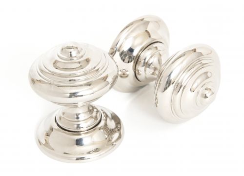 Click Here To Enlarge This Photo Of 83863 From The Anvil Polished Nickel Elmore Concealed Mortice Knob Set