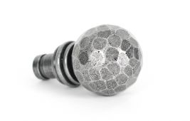 33397 From The Anvil Pewter Beaten Ball Finial