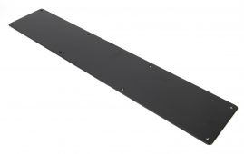 73120 From The Anvil Black Kick Plate 780x150mm