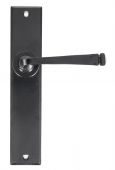 33094 From The Anvil Black Large Avon Lever Latch Set