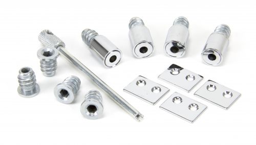 Click Here To Enlarge This Photo Of 83942 From The Anvil Polished Chrome Secure Stop - Set of 4