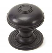 83959 From The Anvil Aged Bronze Prestbury Centre Door Knob 102mm