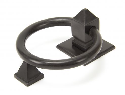 Click Here To Enlarge This Photo Of 83960 From The Anvil Aged Bronze Ring Door Knocker