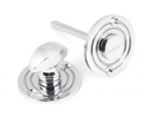 90284 From The Anvil Polished Chrome Round Bathroom Thumbturn