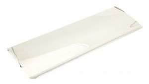 90288 From The Anvil Polished Nickel Letterplate Cover - Large - 354x130mm