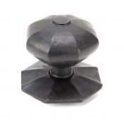 91498 From The Anvil External Beeswax Octagonal Centre Door Knob 80mm