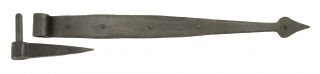 91900 From The Anvil External Beeswax 24" Band & Spike Hinge