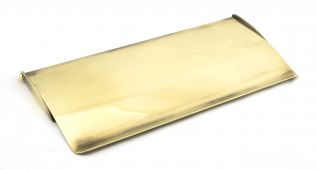 91882 From The Anvil Aged Brass Small Letter Plate Cover - 265x130mm