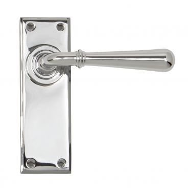 Click Here To Enlarge This Photo Of 91422 From The Anvil Polished Chrome Newbury Lever Latch Set
