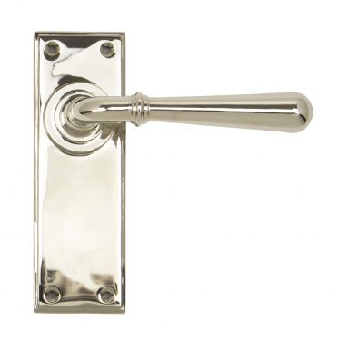 Click Here To Enlarge This Photo Of 91429 From The Anvil Polished Nickel Newbury Lever Latch Set