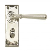 91430 From The Anvil Polished Nickel Newbury Lever Bathroom Set