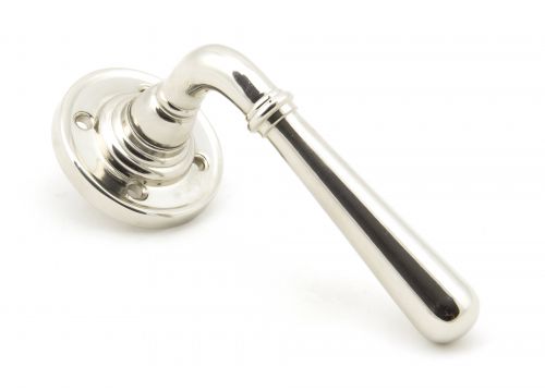 Click Here To Enlarge This Photo Of 91432 From The Anvil Polished Nickel Newbury Lever on Rose