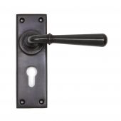 91438 From The Anvil Aged Bronze Newbury Lever Euro Set