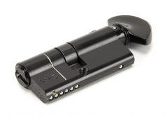91865 From The Anvil Black 30/35T 6pin British Standard 1* Kitemarked Euro Profile Cylinder & Turn