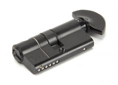 91873 From The Anvil Black 30/30 6pin British Standard 1* Kitemarked Euro Profile Cylinder & Turn (Keyed Alike)