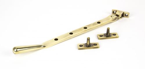 Click Here To Enlarge This Photo Of 91446 From The Anvil Aged Brass 10" Newbury Stay