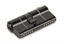 91862 From The Anvil Black 30/35 6pin British Standard 1* Kitemarked Euro Profile Double Cylinder