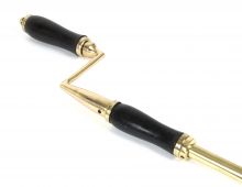 91024 From The Anvil Polished Brass Telescopic 1-2m Window Winder