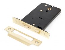 91073 From The Anvil Brass 6" 5 Lever Horizontal Sashlock