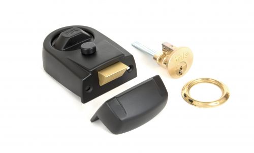Click Here To Enlarge This Photo Of 91118 From The Anvil Black Traditional Night Latch