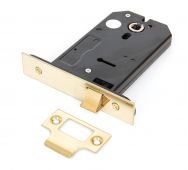 91113 From The Anvil Brass 5" 3 Lever Horizontal Latch