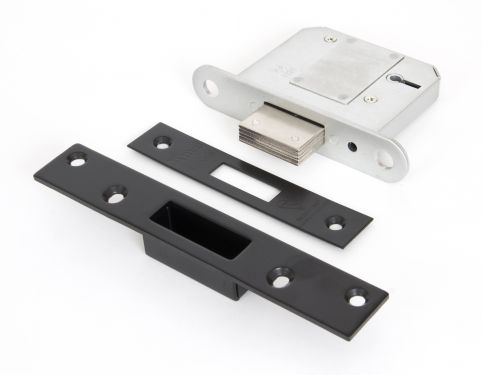 Click Here To Enlarge This Photo Of 91068 From The Anvil Black 3'' BS 5 Lever Deadlock (Keyed Alike)