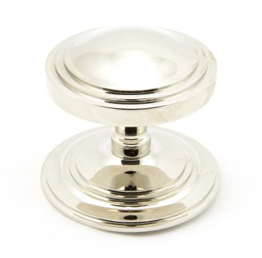 Click Here To Enlarge This Photo Of 90068 From The Anvil Polished Nickel Art Deco Centre Door Knob 80mm