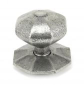 90383 From The Anvil Pewter Octagonal Centre Door Knob - Internal 80mm