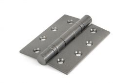 90027 From The Anvil Pewter 4" Ball Bearing Butt Hinge