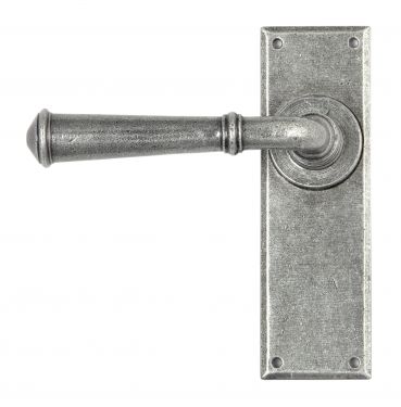 Click Here To Enlarge This Photo Of 45126 From The Anvil Pewter Regency Lever Latch Set