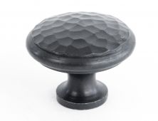 33198 From The Anvil Beeswax Beaten Cupboard Knob - Large