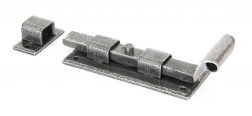 Click Here To Enlarge This Photo Of 33660 From The Anvil Pewter Patina 4" Straight Bolt