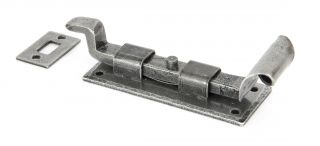 33659 From The Anvil Pewter Patina 4" Cranked Bolt