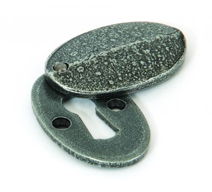 Click Here To Enlarge This Photo Of 33664 From The Anvil Pewter Oval Escutcheons & Cover